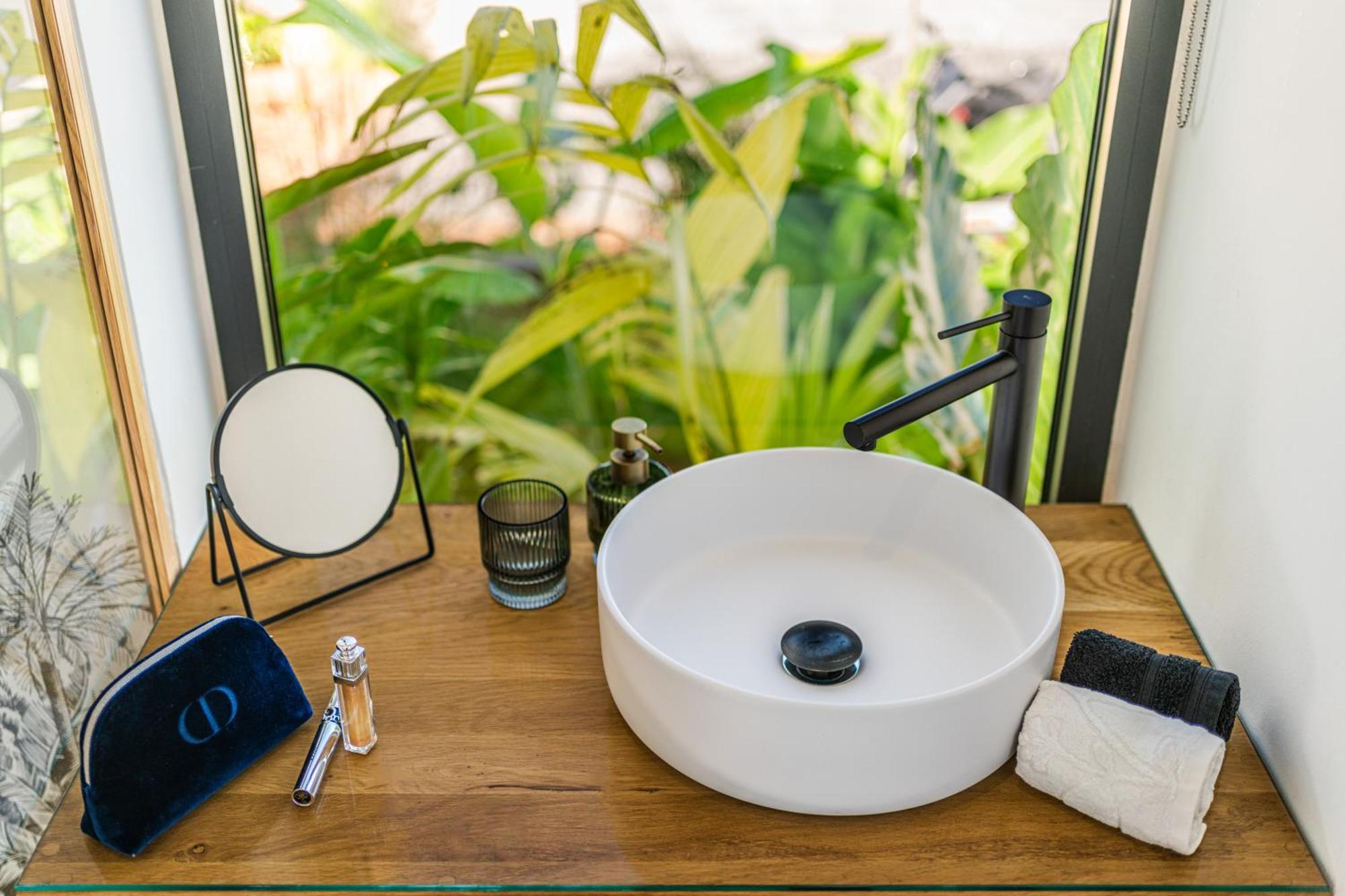 L'Empreinte-Oasis De Serenite Au Coeur D'Un Jardin Tropical Le Tampon Eksteriør billede