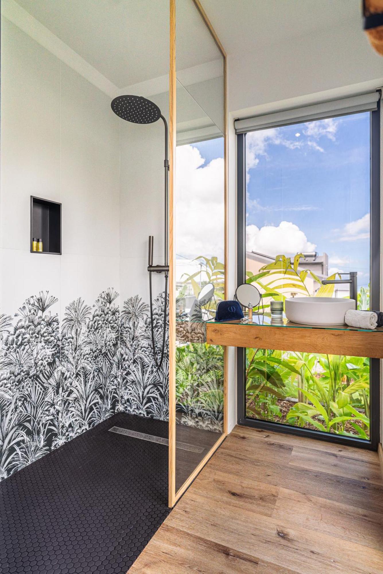 L'Empreinte-Oasis De Serenite Au Coeur D'Un Jardin Tropical Le Tampon Eksteriør billede